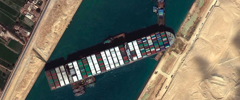 La crisis del Canal de Suez de 2021