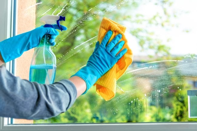 Cómo limpiar ventanas